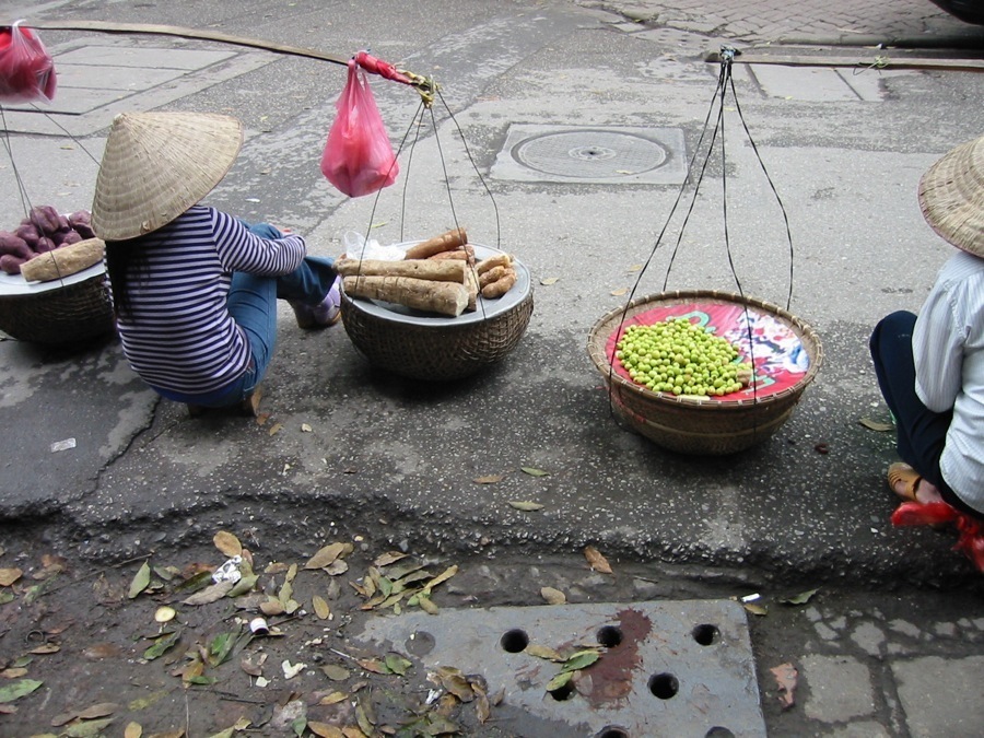 The Burns in Hanoi, Vietnam