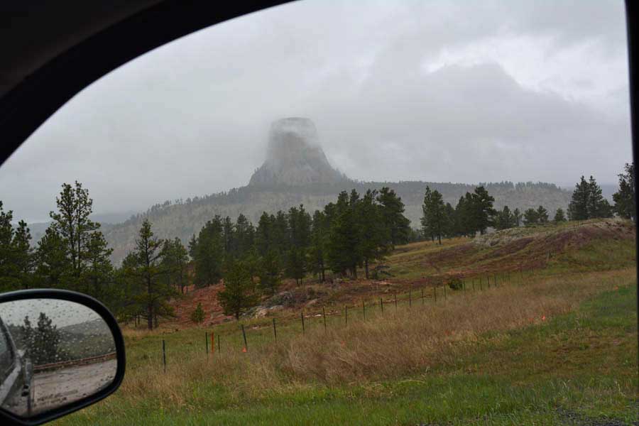 Kathy goes to the Devils Tower May 2015