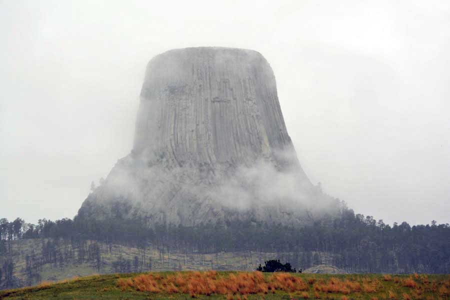 Kathy goes to the Devils Tower May 2015