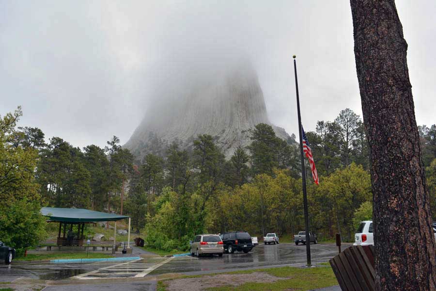 Kathy goes to the Devils Tower May 2015