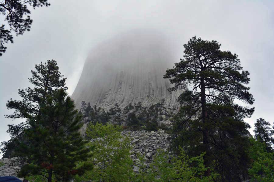 Kathy goes to the Devils Tower May 2015