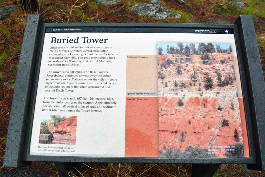 Kathy goes to the Devils Tower May 2015