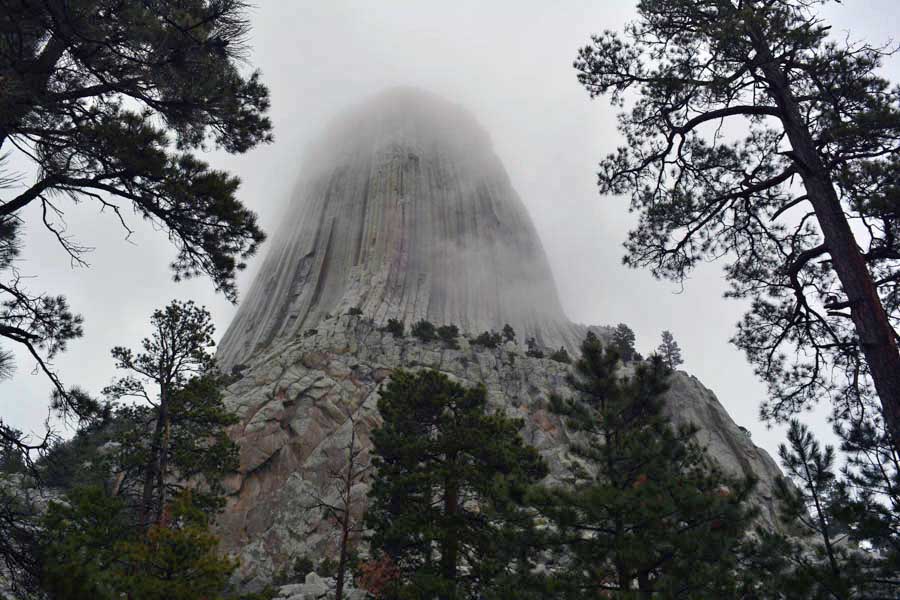 Kathy goes to the Devils Tower May 2015