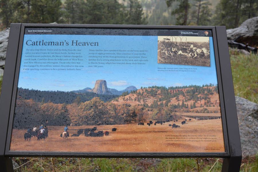 Kathy goes to the Devils Tower May 2015