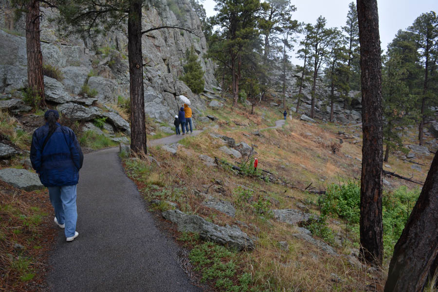 Kathy goes to the Devils Tower May 2015