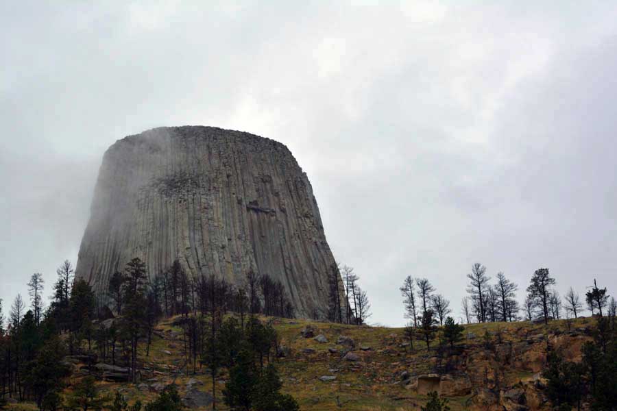 Kathy goes to the Devils Tower May 2015