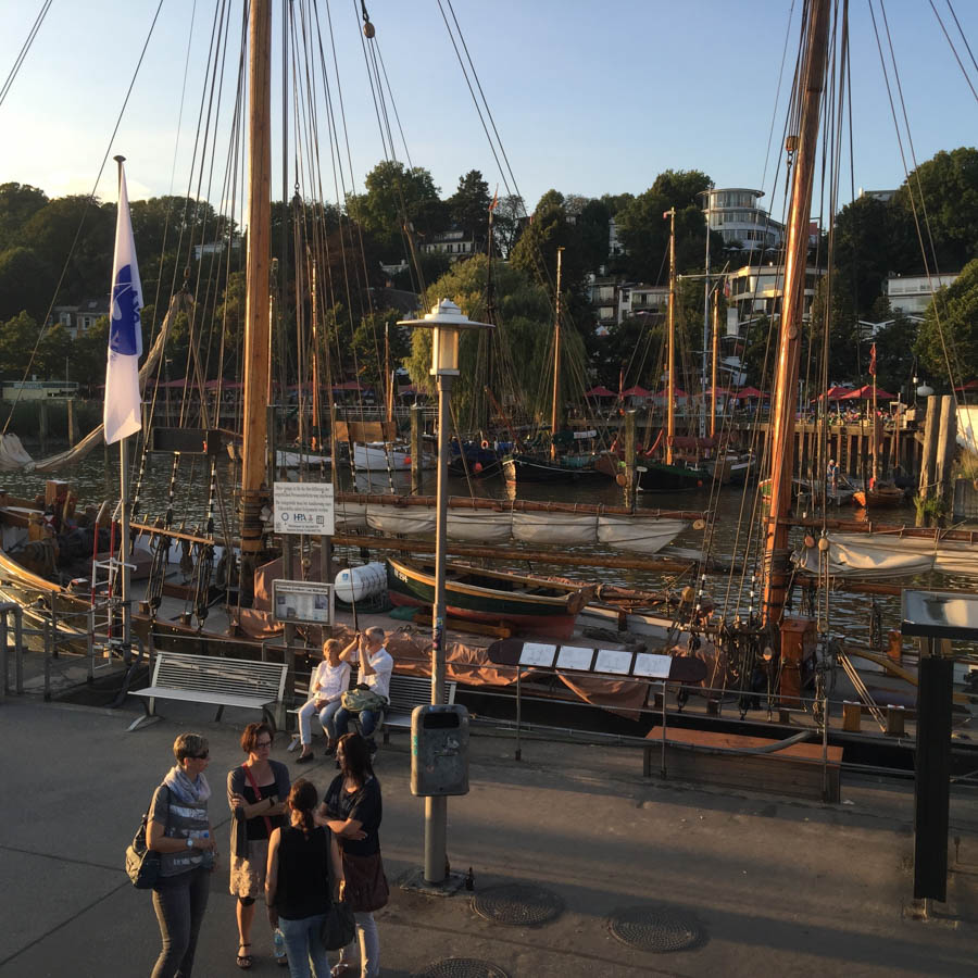 Hans and Kerstin visit Hamburg Germany September 2016