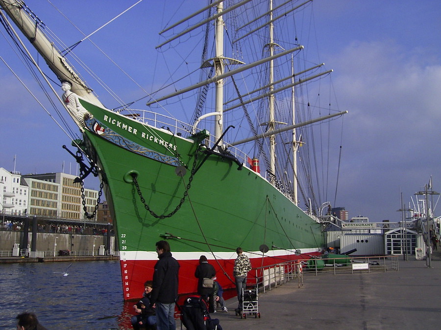 Hans and Kerstin visit Hamburg Germany September 2016