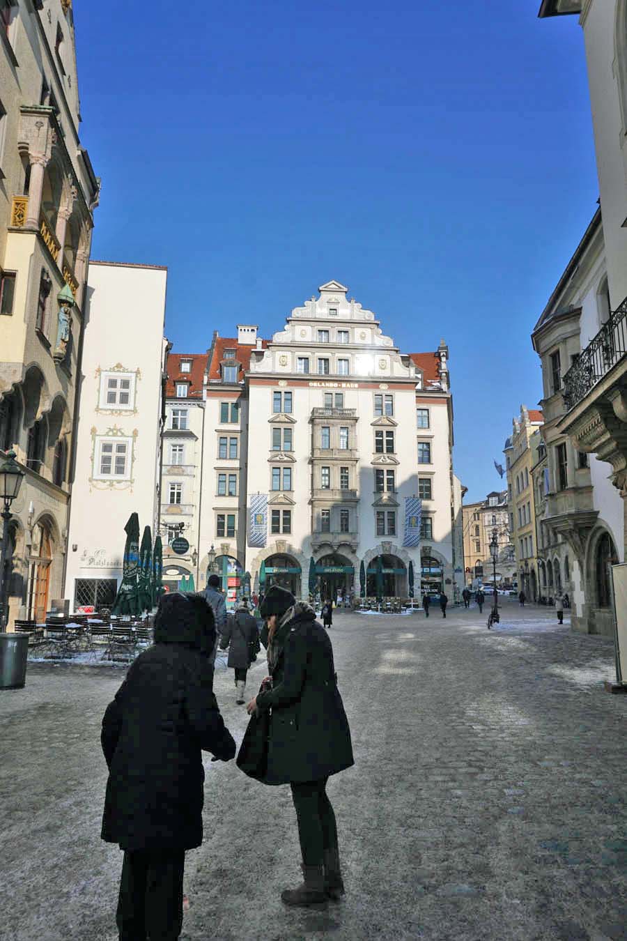 Cyndy and Harper visit Haley in Germany January 2017