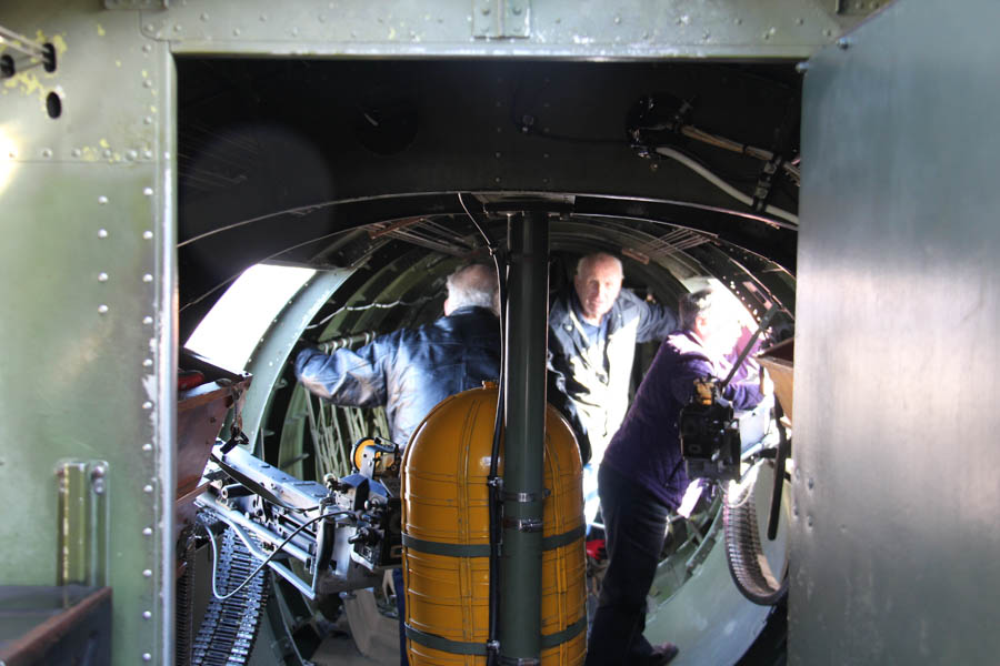 Hans and John go flying in a B-17 flight 2/4/2017