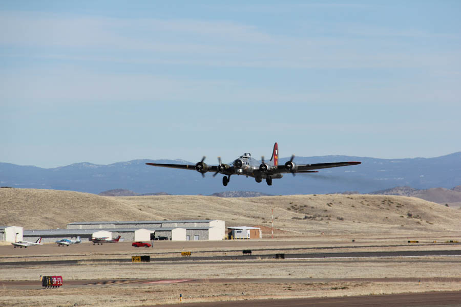 Hans and John go flying in a B-17 flight 2/4/2017