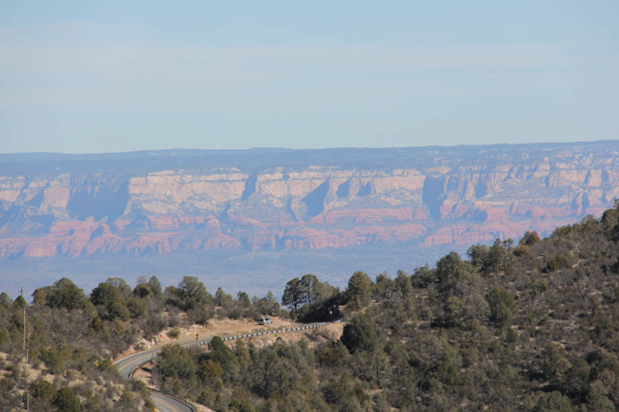 Presscott thru Jerome to Sedona Arizona  2/5/2017