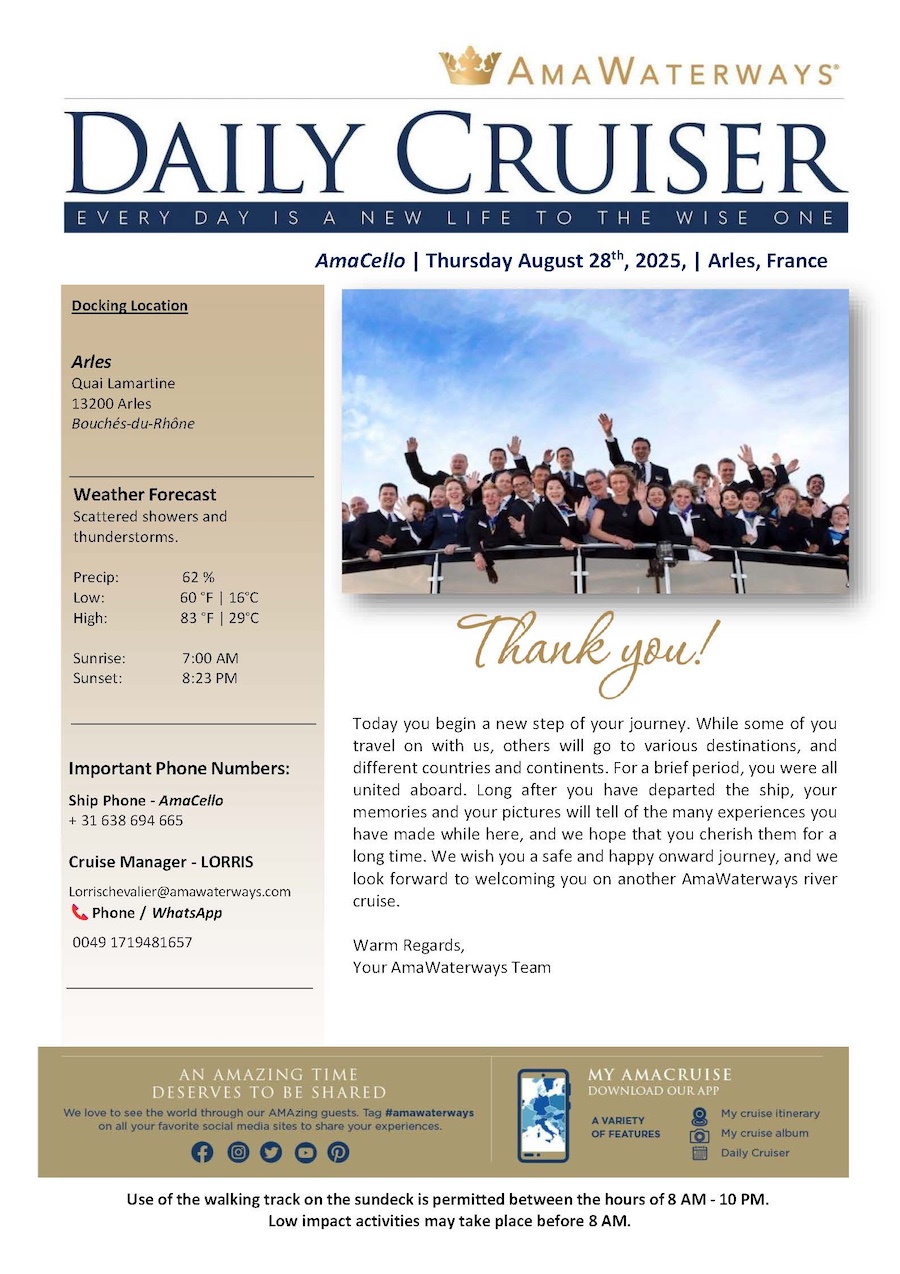 Bob and Donna Go To Europe August/September 2025