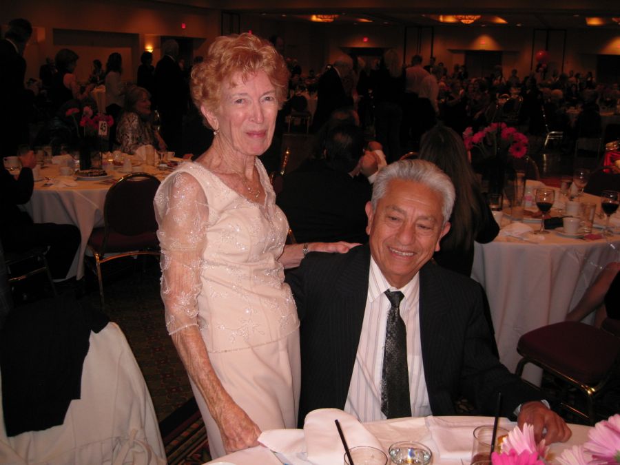 NAncy and Vince at the 2011 Seniors Prom