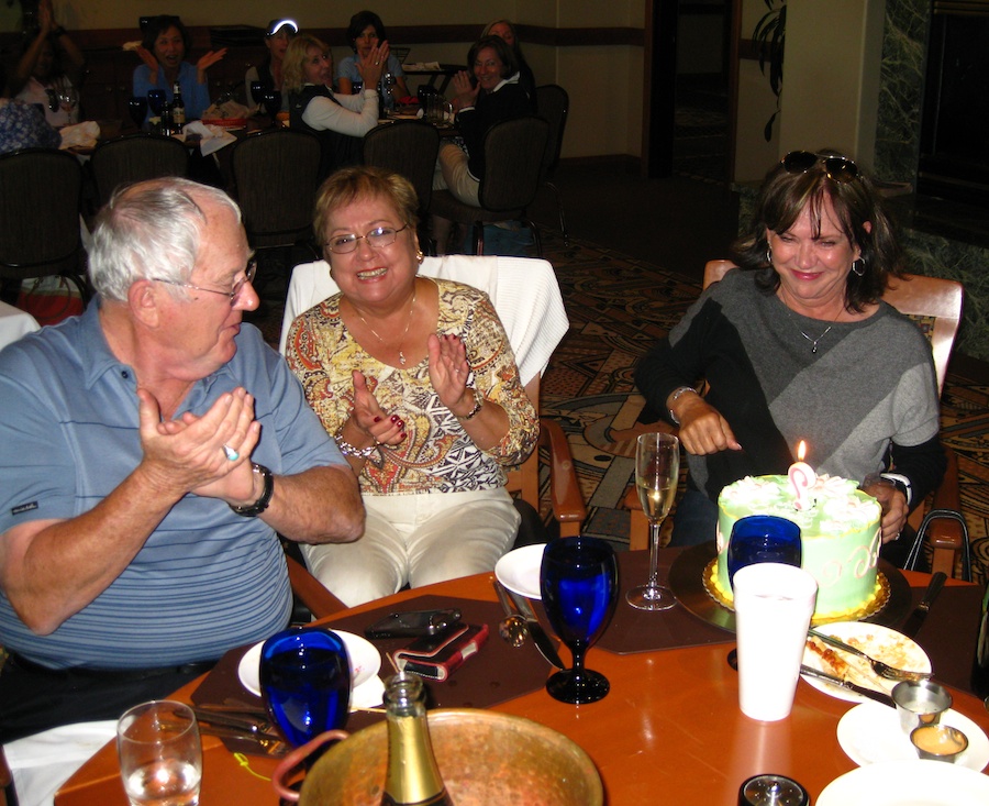 Bunnaford celebrates her birthday with friends at Old Ranch