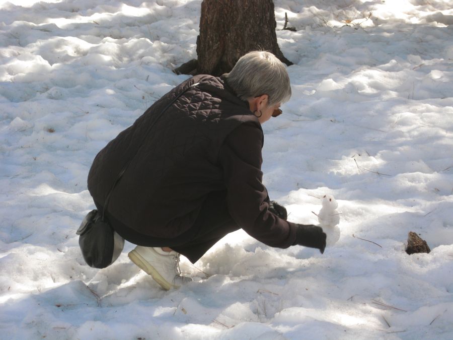 It's time to play in the snow abpve Palm Springs