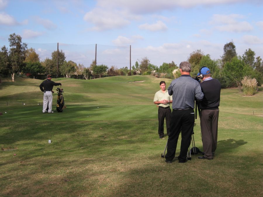 Time files at Old Ranch for a reality series dealing with golf