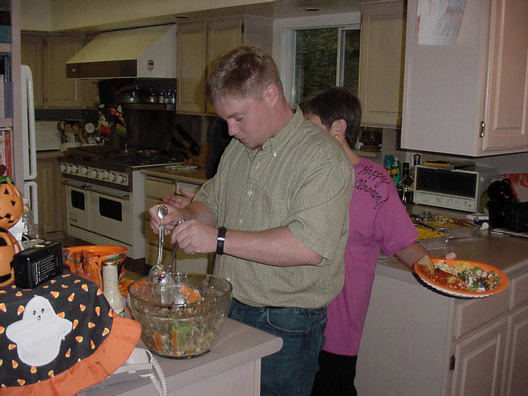 Halloween 2000 Pumpkin Carving