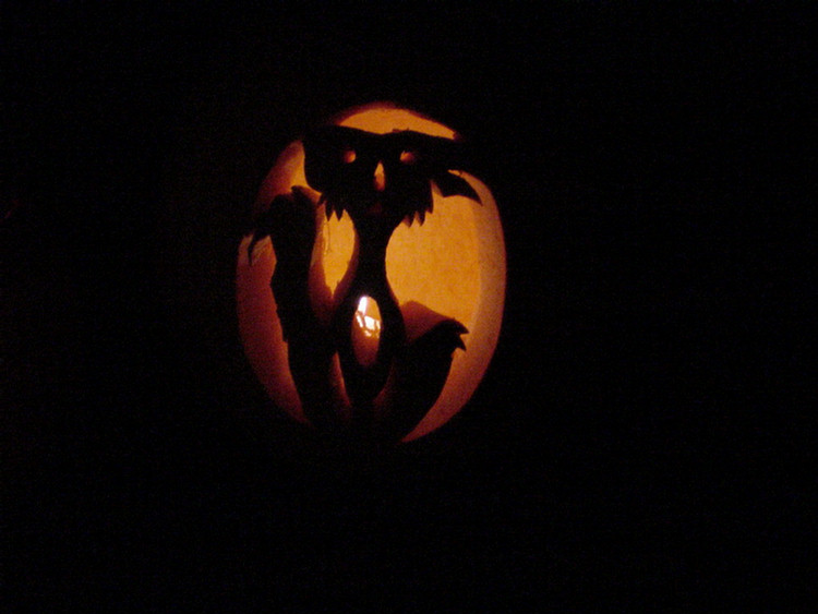 Halloween 2000 Pumpkin Carving