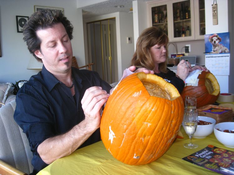 Halloween Pumpkin Carving  October 2010