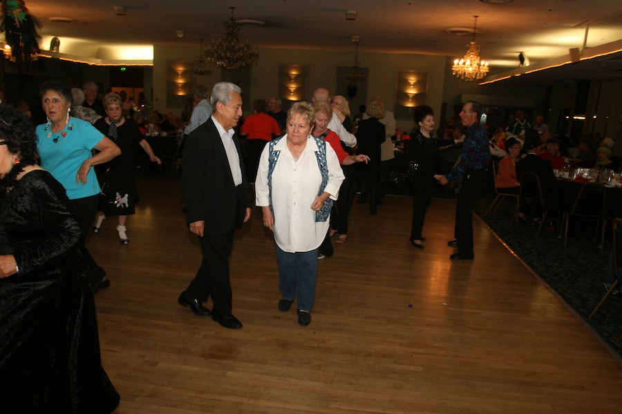 Dancing at tghe Santa Ana Elks Halloween Ball