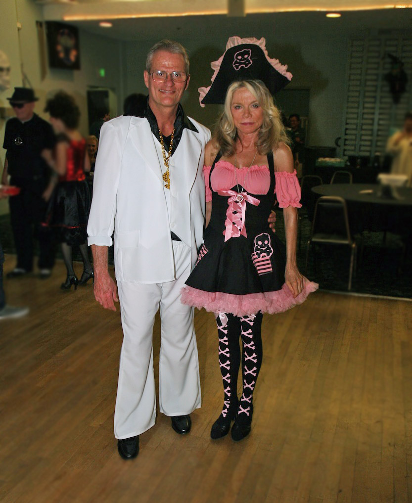 Dancing at tghe Santa Ana Elks Halloween Ball