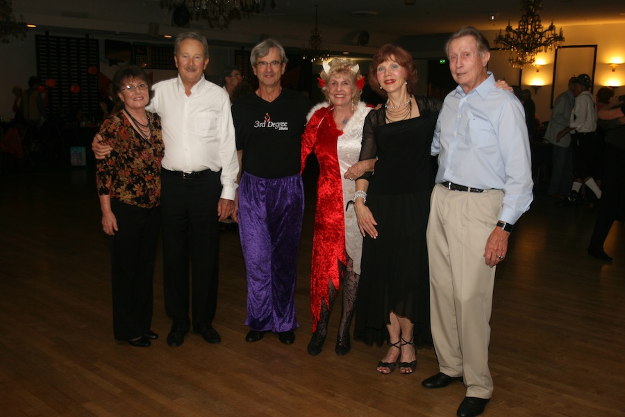 Dancing the night away at the October 26th Halloween Ball at Santa Ana Elks