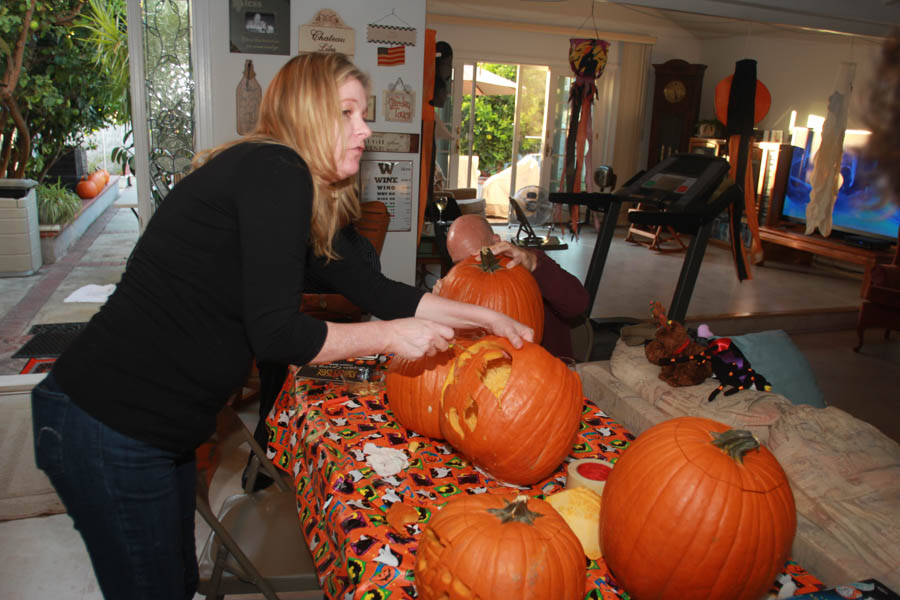 Pumpkin carving October 26th 2014