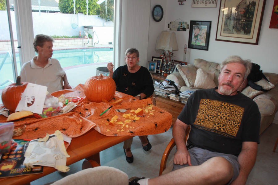 Pumpkin carving October 26th 2014