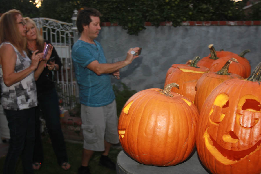 Pumpkin carving October 26th 2014