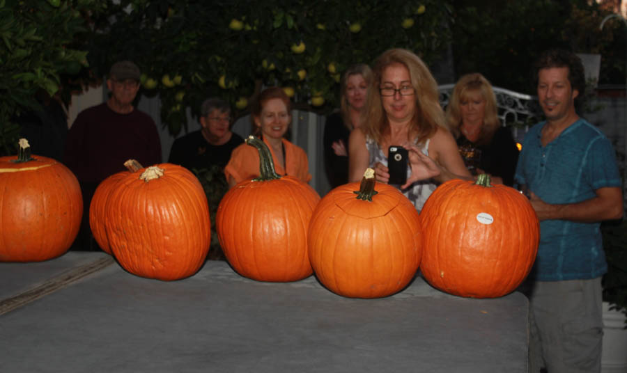 Pumpkin carving October 26th 2014