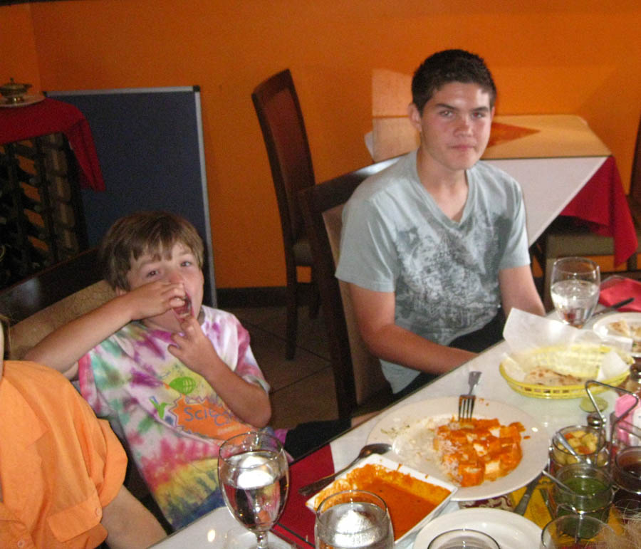 Dining in Nepal before October 2014 Pumpkin Carving begins