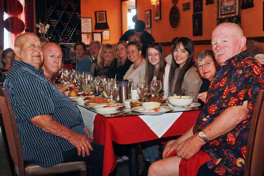 Dining in Nepal before October 2014 Pumpkin Carving begins