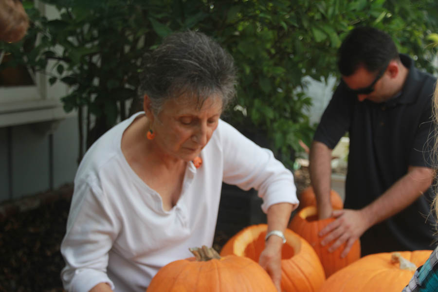 Pumpkin carving 10/25/2015