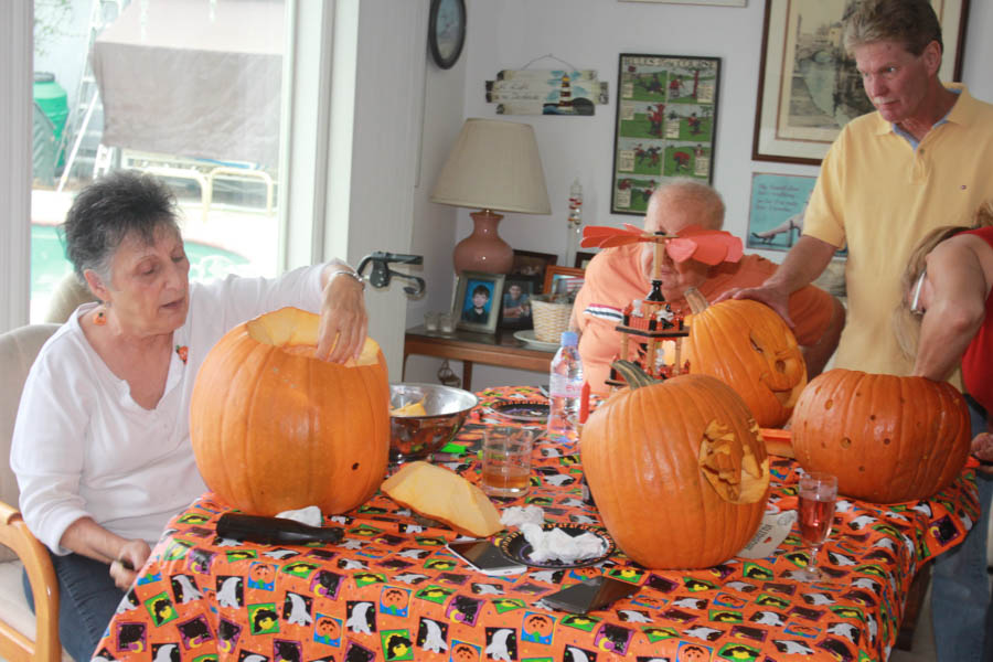 Pumpkin carving 10/25/2015