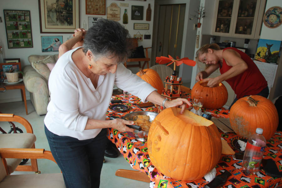 Pumpkin carving 10/25/2015