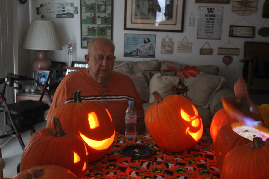 Pumpkin carving 10/25/2015