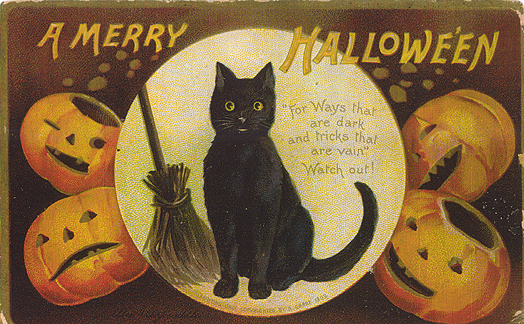 Halloween Cards From The Past