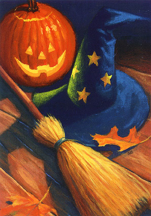 Halloween Cards From Days Gone By