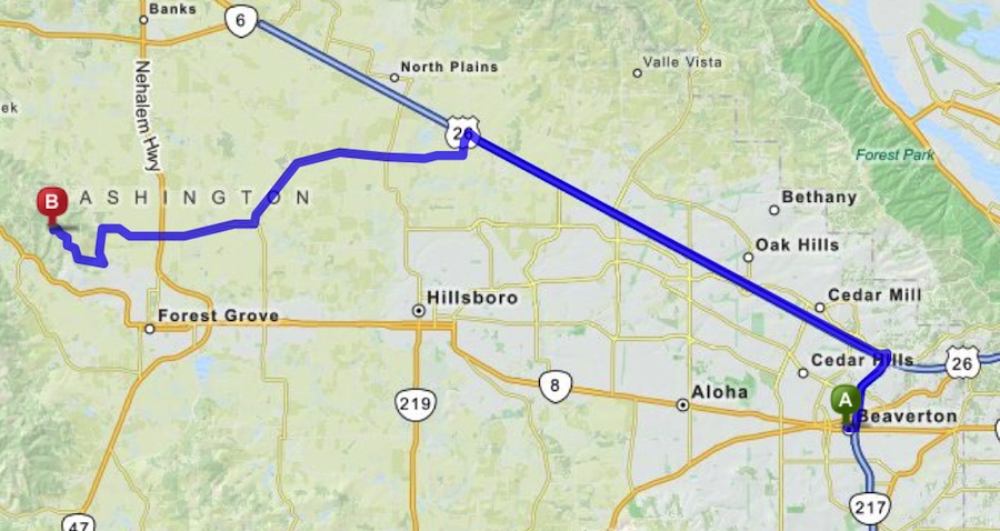 Day five of the Oregon road trip adventure