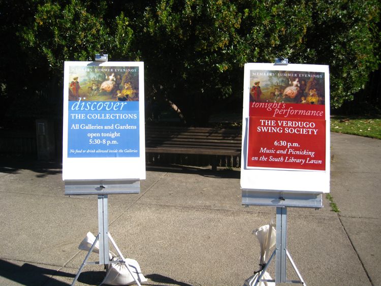 Huntington Library Members Sunday Afternoon