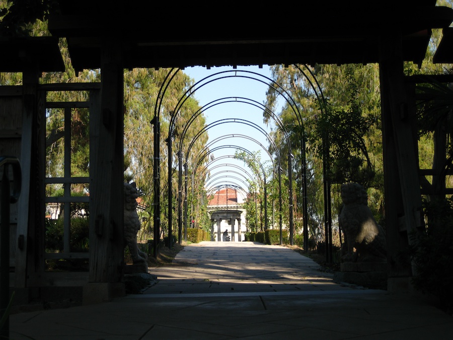 Visiting the Huntington Gardens 1/30/2013