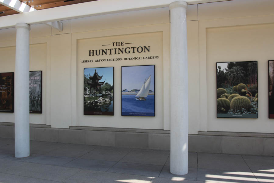 Fun times at the Huntington with Brian and Jan 3/23/2015