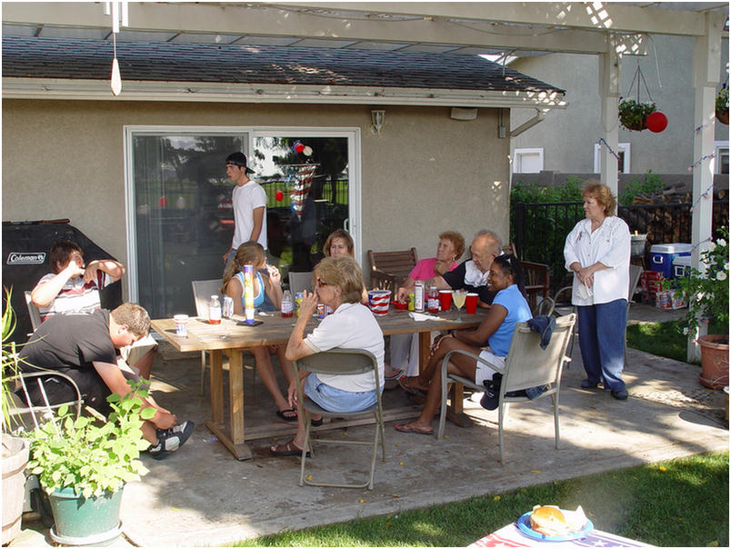 Dinner is served July 4th 2006
