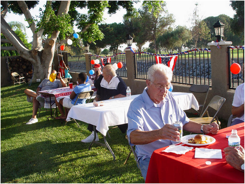 Dinner is served July 4th 2006