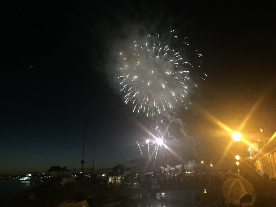 Fireworks at Malarkeys on July 3rd 2015