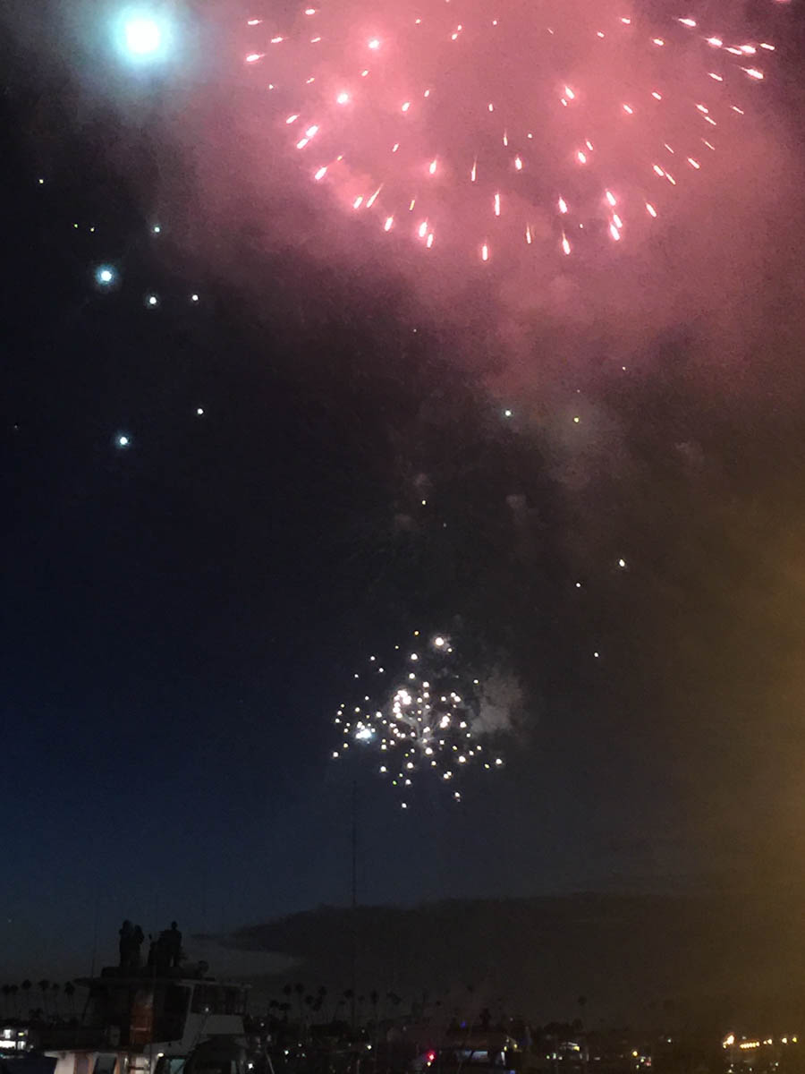 Fireworks at Malarkeys on July 3rd 2015