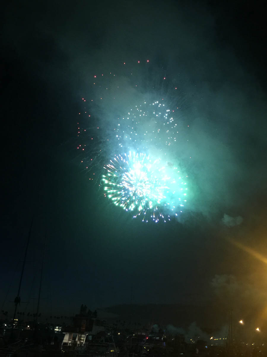 Fireworks at Malarkeys on July 3rd 2015