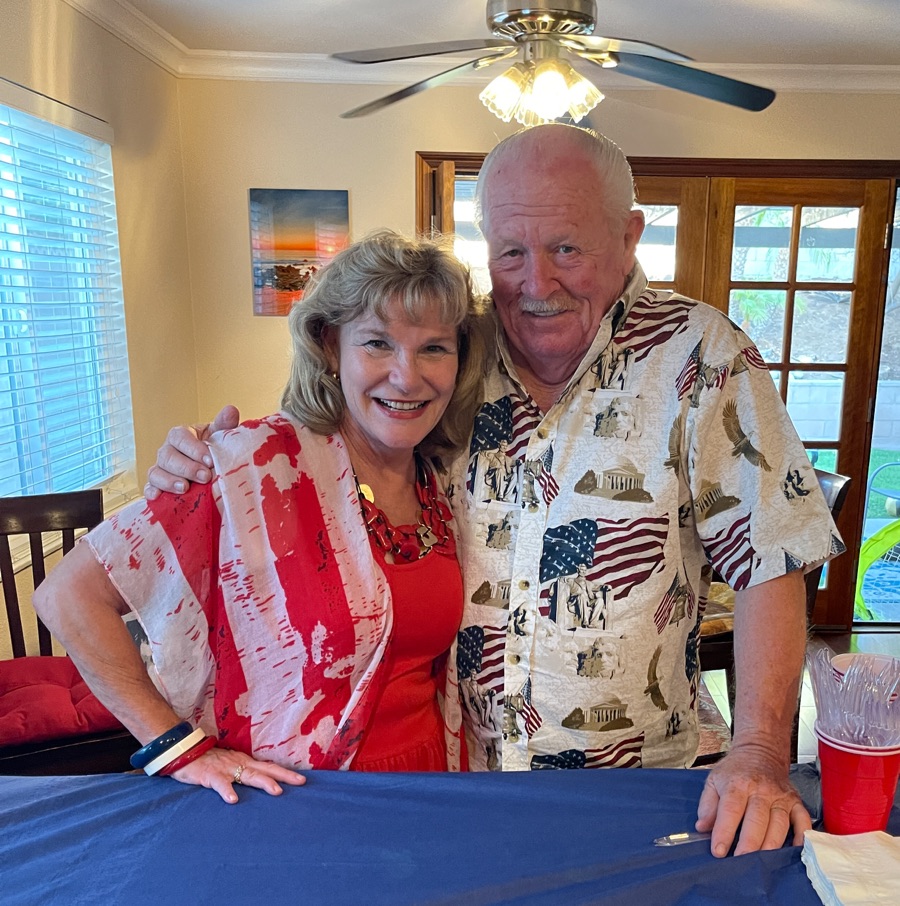 Fireworks at the Liles' 2022