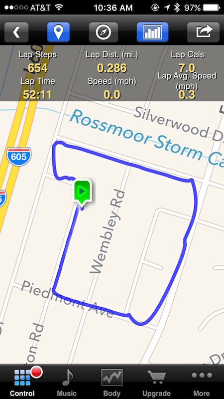 Walking in Rossmoor May 2nd 2016